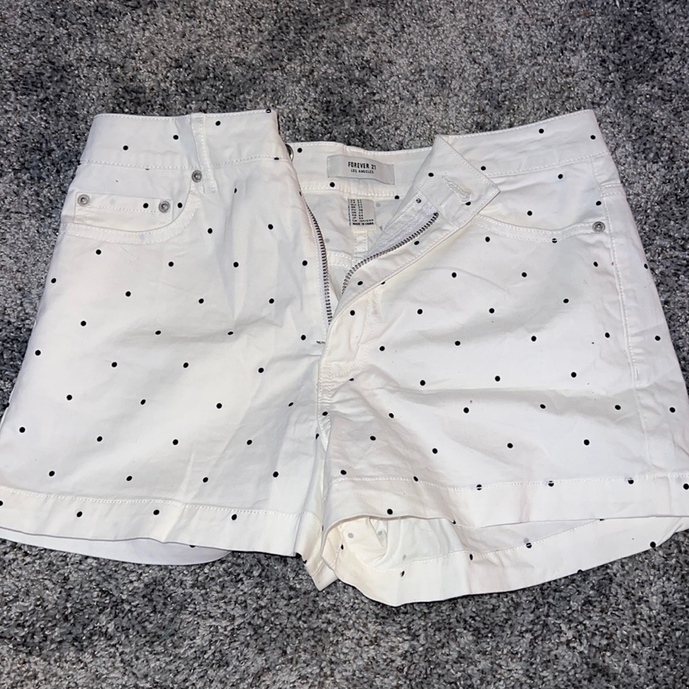 Forever 21 polka dot shorts